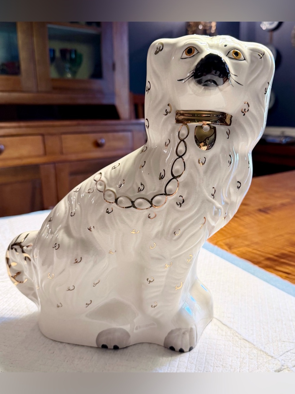 Beswick Ware Staffordshire Spaniel, 11.5 inches high.